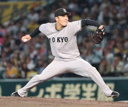 巨人則本昂大（2026年4月14日撮影）