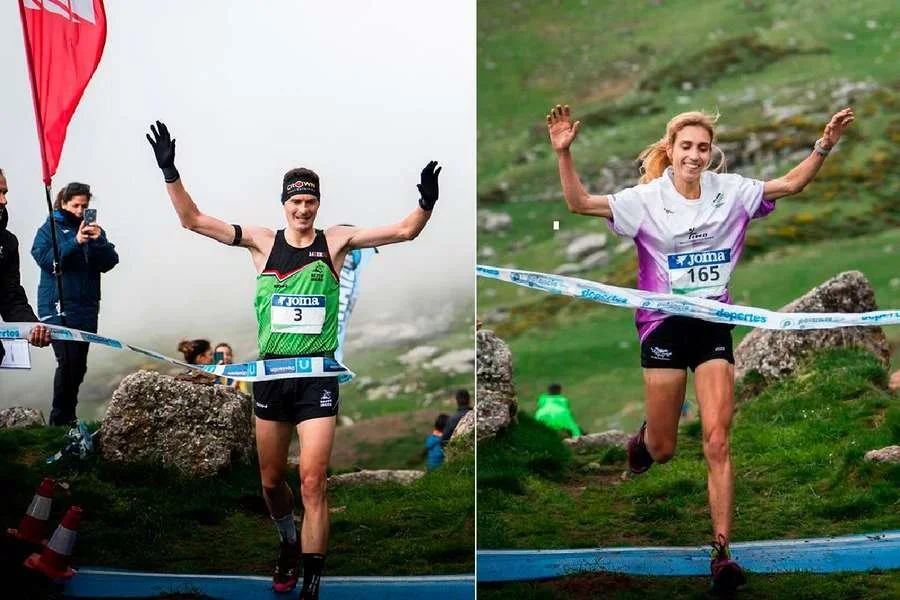 Alain Santamaría y Ana Hernández, nuevos campeones de España de Subida Vertical