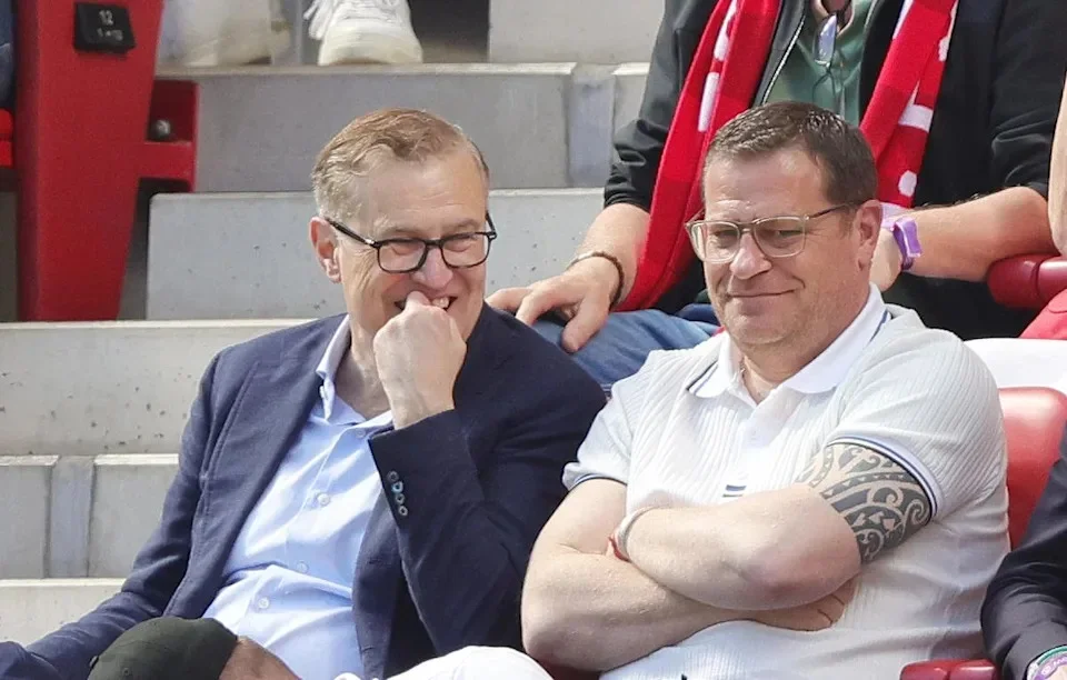MAINZ, GERMANY - APRIL 25: Board of directors sport Max Eberl of <a class=